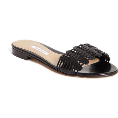 Emme Parsons Paloma Slide Sandal, Black