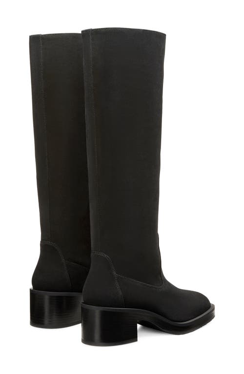 Shop Stuart Weitzman Kaia Knee High Boot In Black