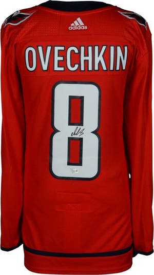 Alexander ovechkin autographed jersey hotsell