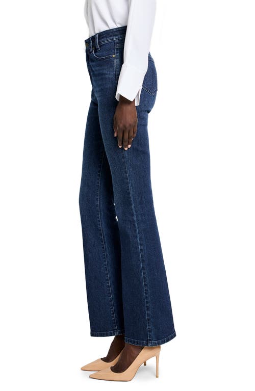 Nic + Zoe Nic+zoe High Rise Bootcut Jeans In Marine In Marine