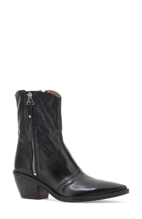 A.S.98 Charlie Western Boot in Black 