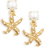 Oscar de la hot sale renta starfish earrings