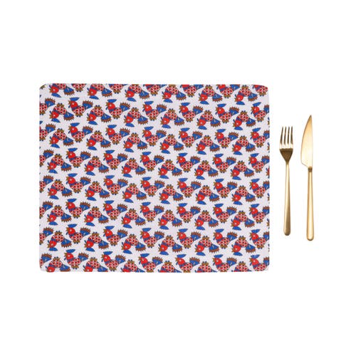 La Doublej Placemats Set Of 2 (35x45) Galletti White In Galletti White