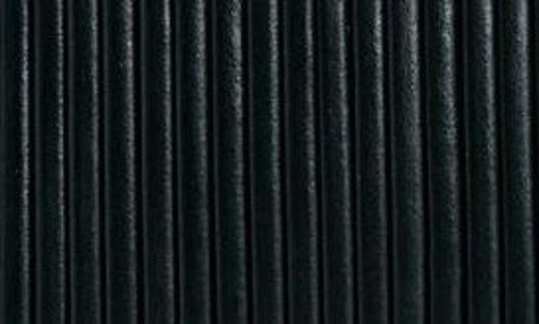 Alaïa Mina 25 Pleated Leather Tote In Noir