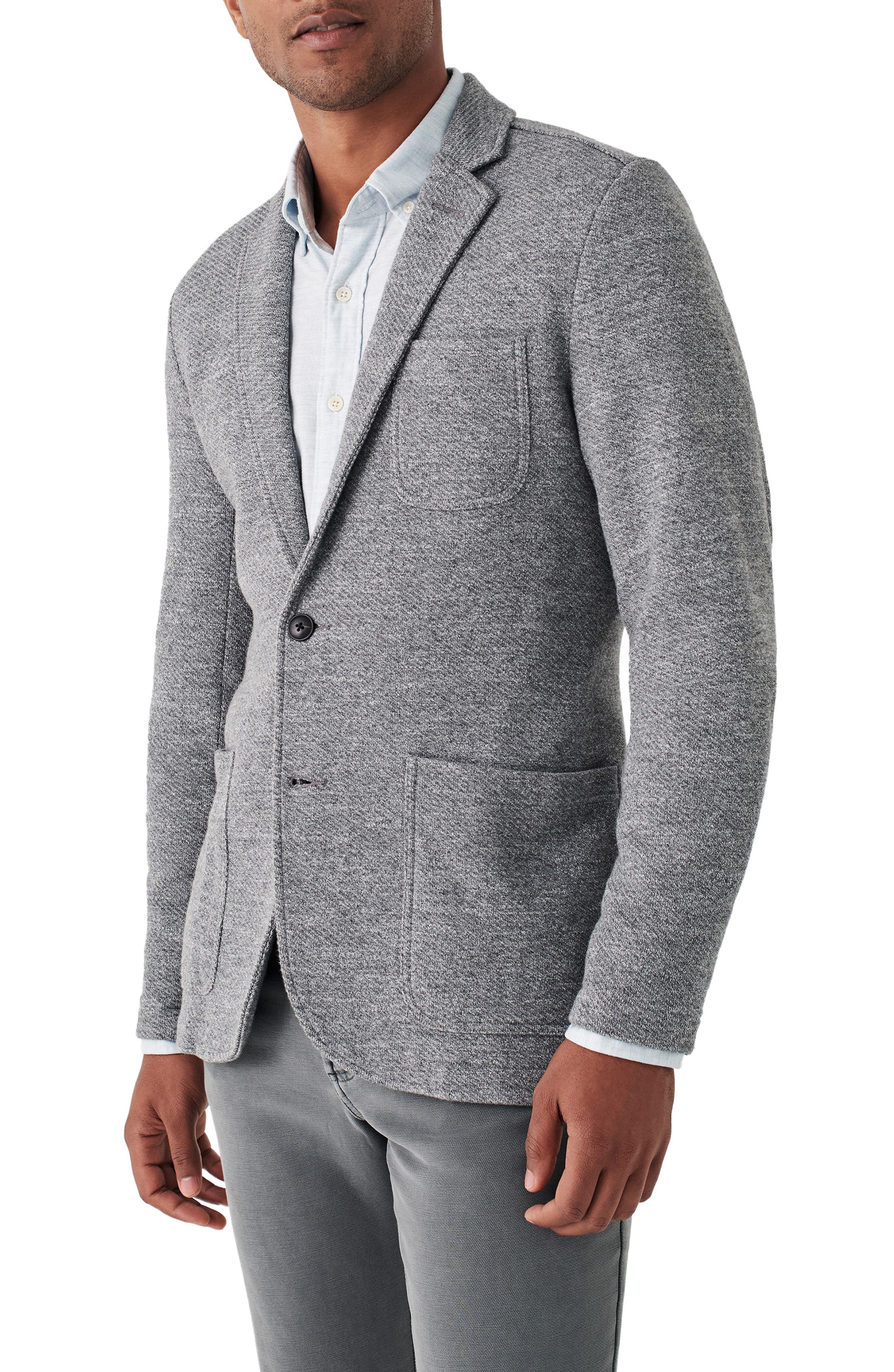 grey mens blazer jacket