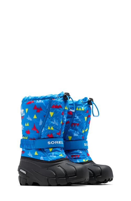 SOREL Flurry Weather Resistant Snow Boot in Hyper Blue/Black
