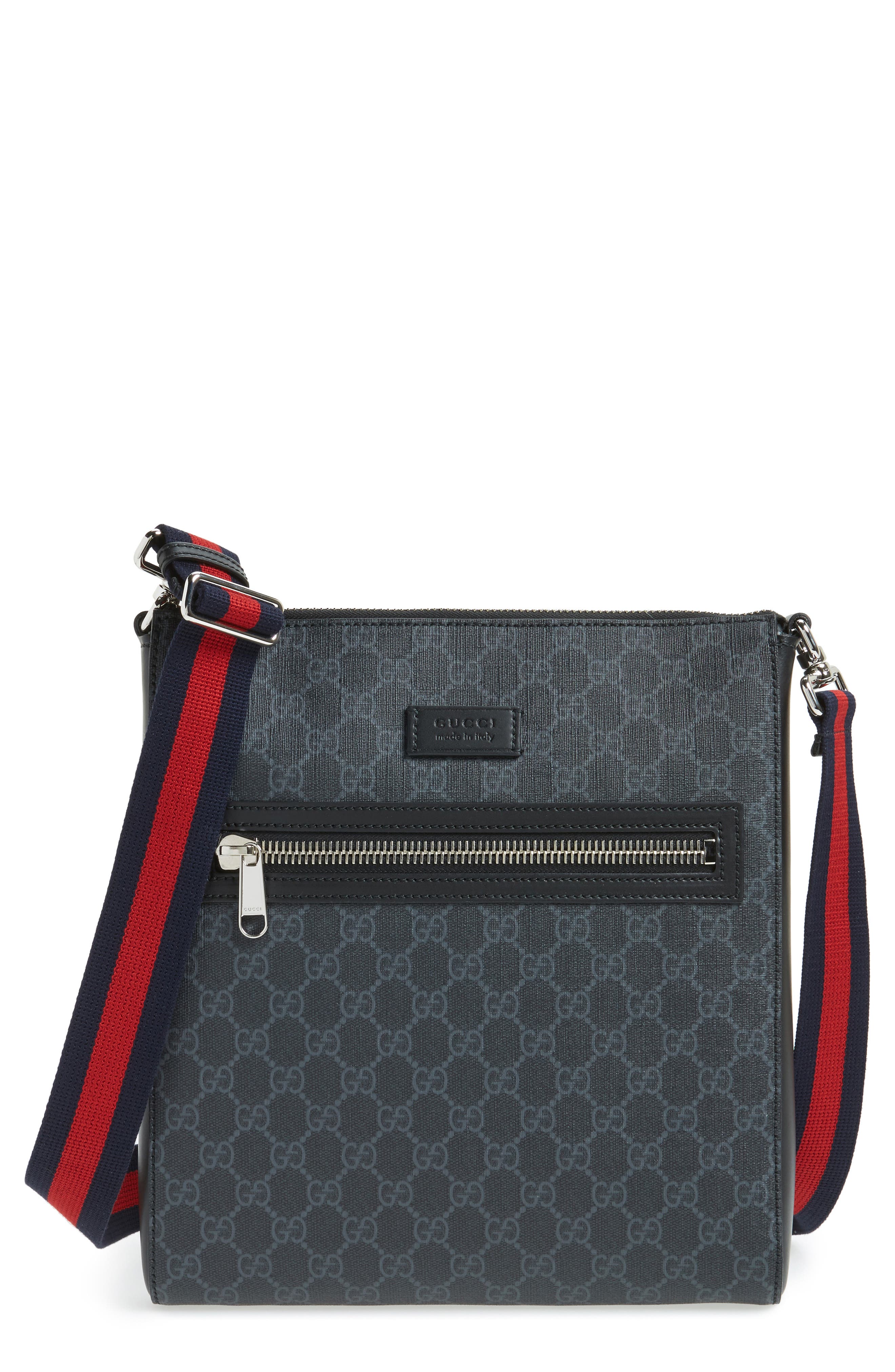Gucci Supreme Canvas Messenger Bag 