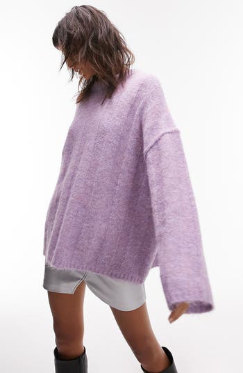 Topshop purple shop sweater