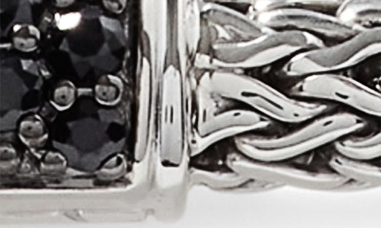 Shop John Hardy Icon Pavé Black Sapphire Chain Bracelet