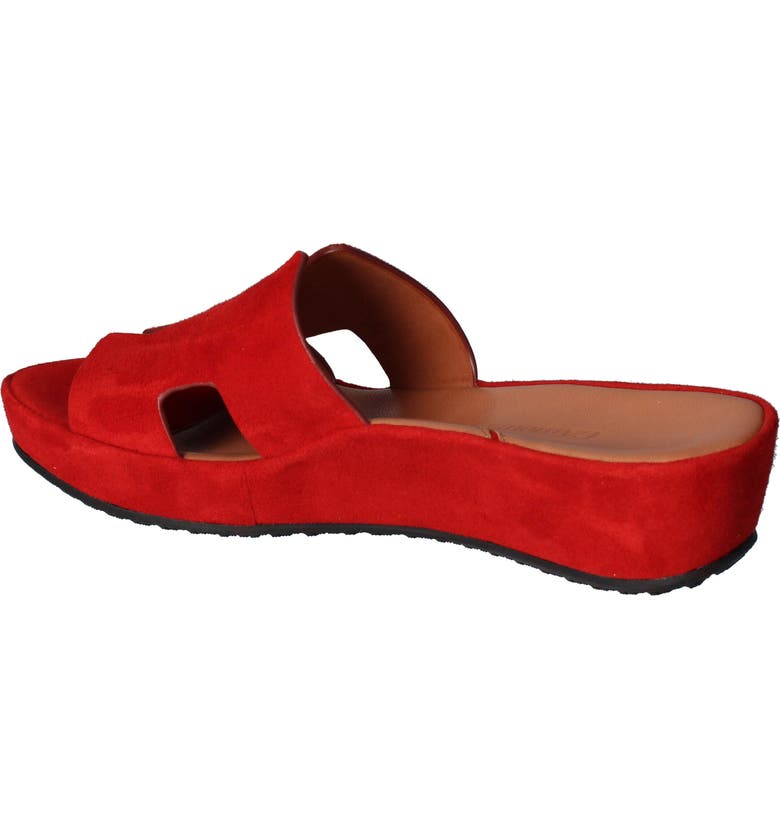 L'AMOUR DES PIEDS Catiana Platform Sandal, Main, color, RED