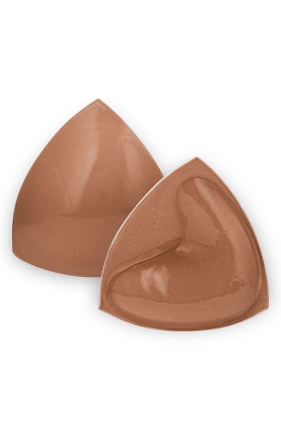 Shop Nood Double Up Triangle Push-up Pads In No.5 Soft Tan