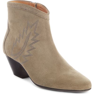 Isabel Marant Dacken Stitch Bootie, Beige