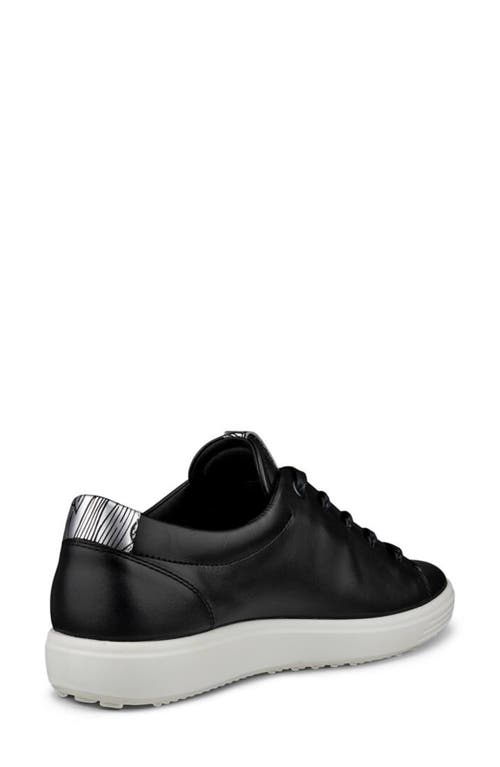 Ecco Soft 7 Sneaker In Black