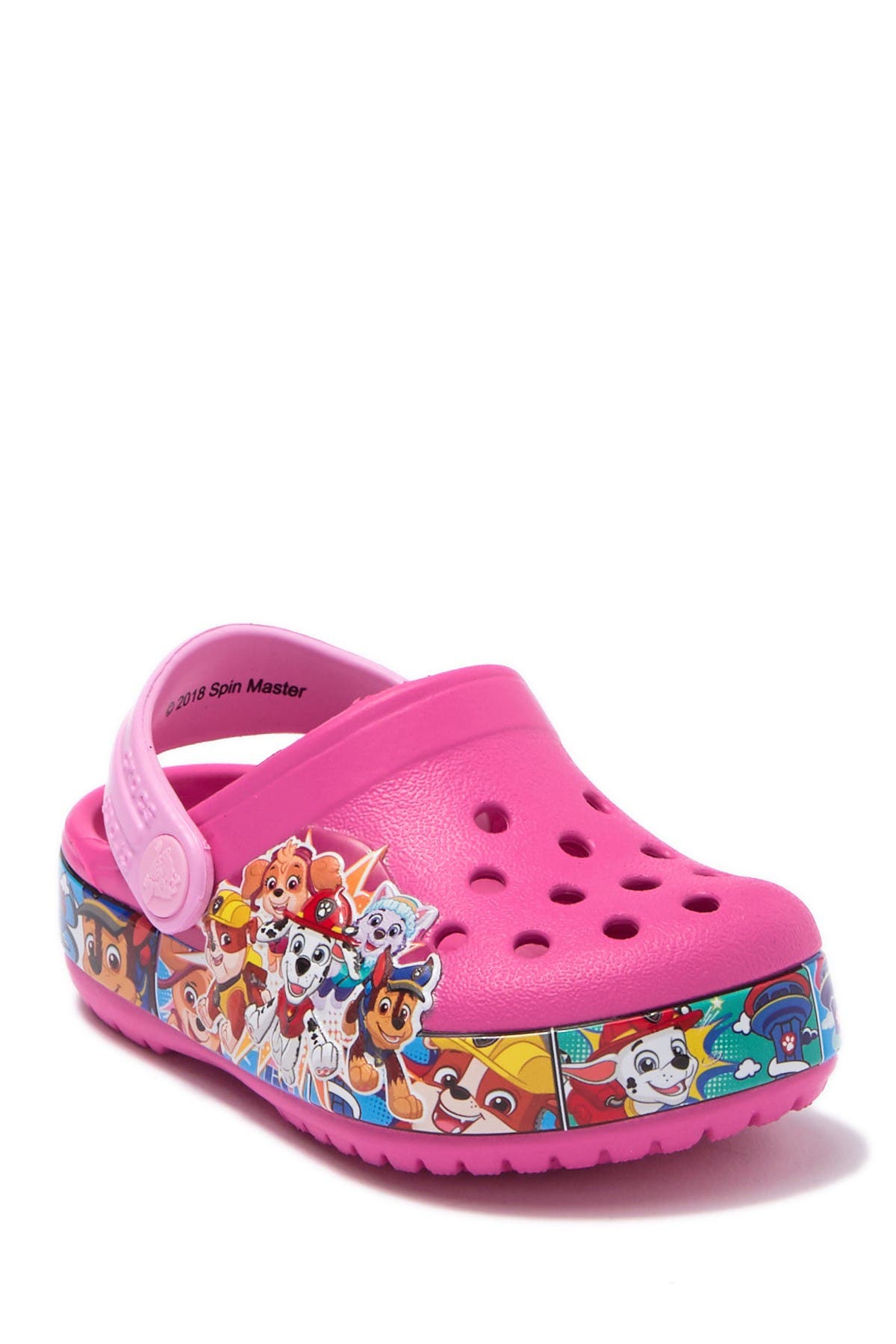 crocs paw patrol pink