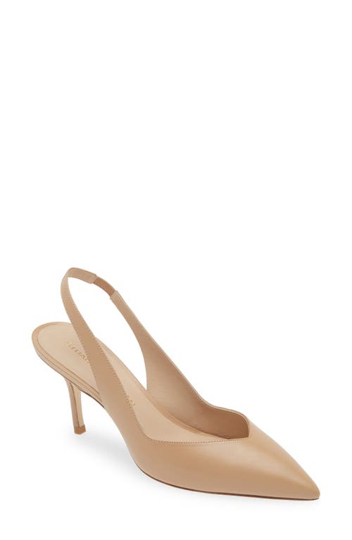 Stuart Weitzman Eva Pointed Toe Slingback Pump at Nordstrom,