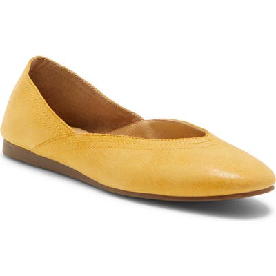 Lucky Brand Alba Skimmer, Yellow