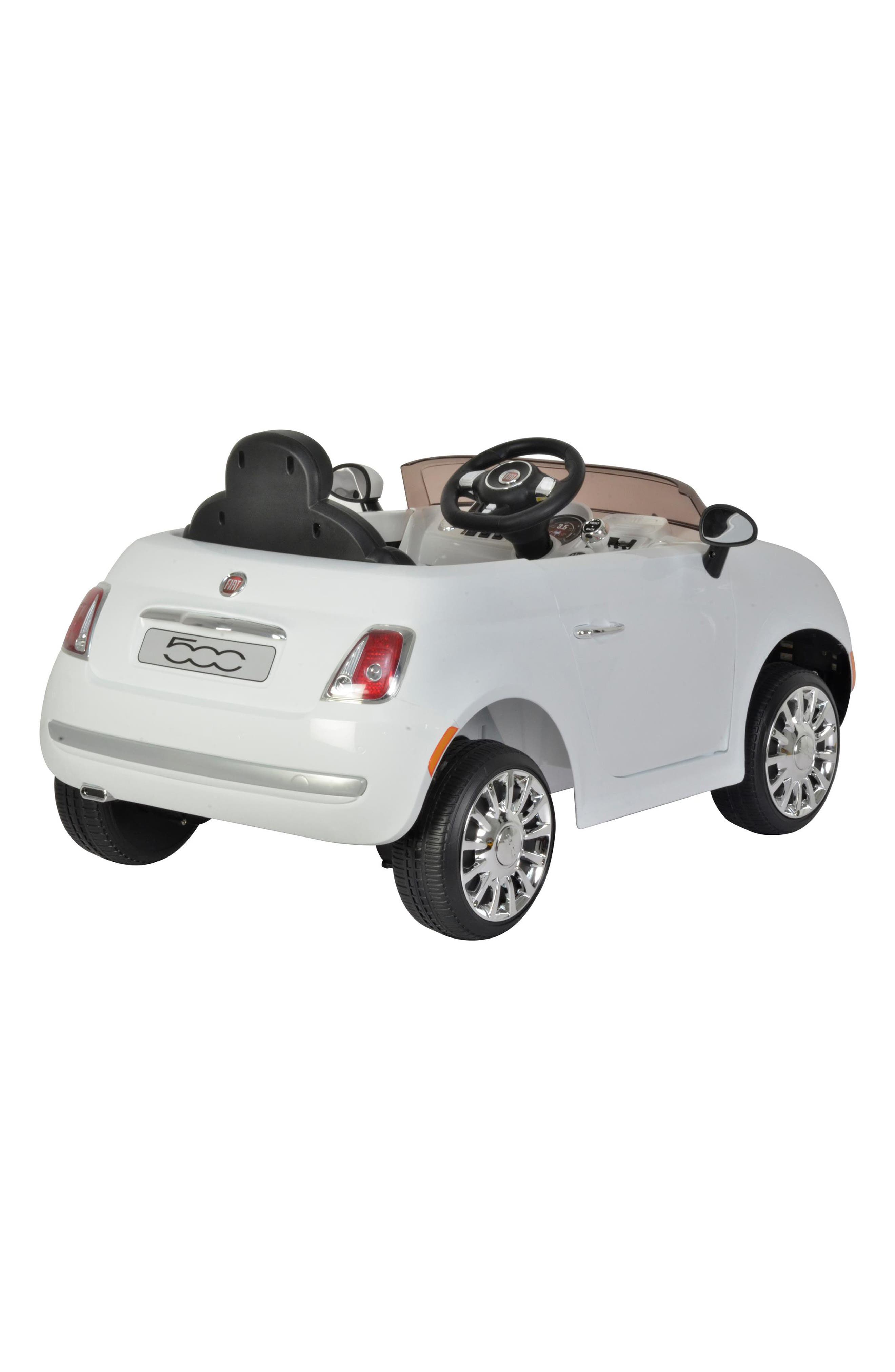 fiat 500 ride on car