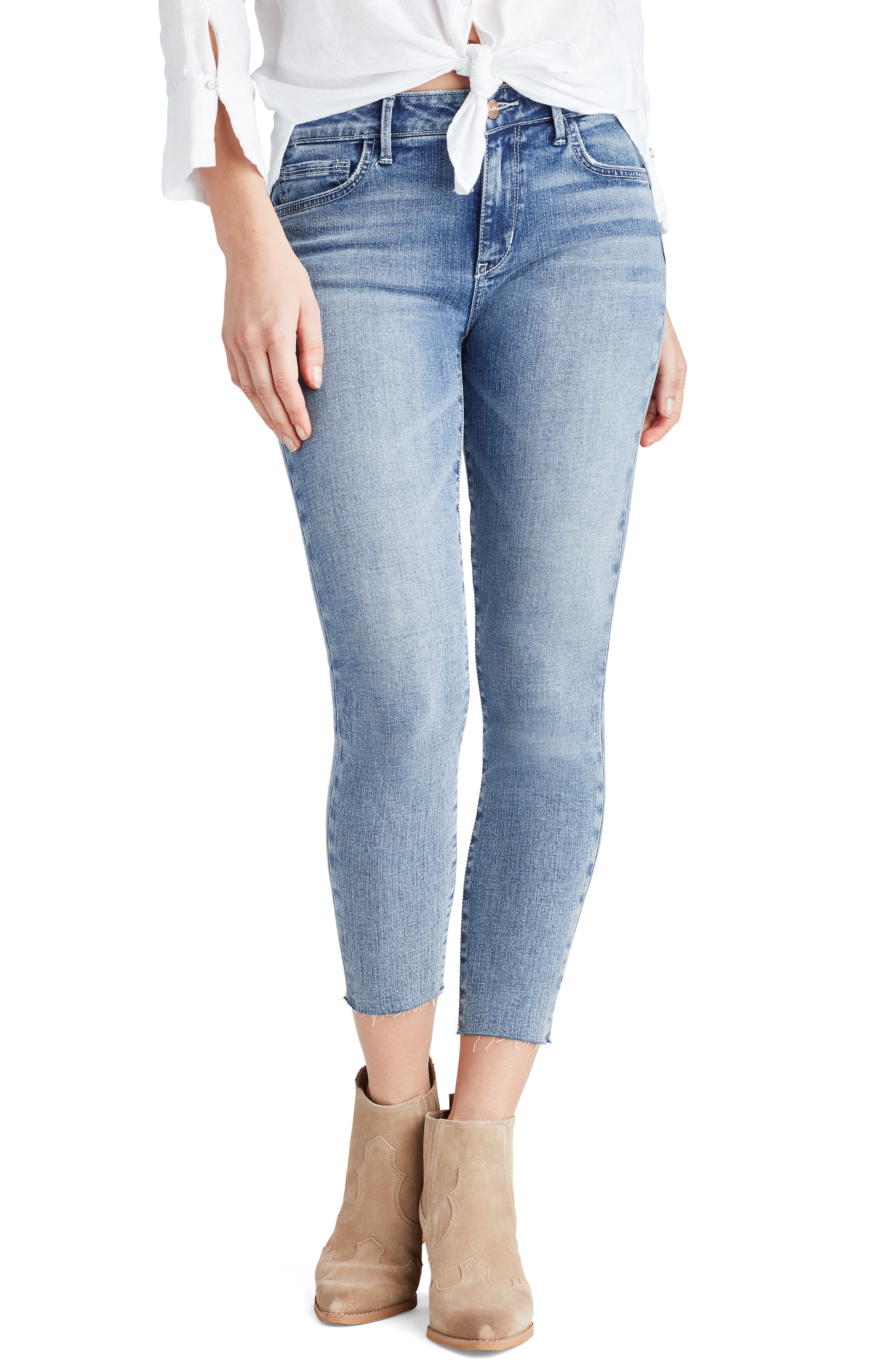 mid rise roxanne crop