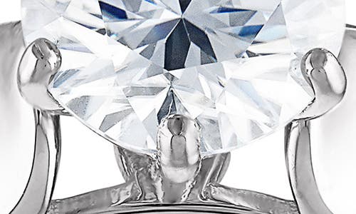 Fzn Lab Created Moissanite Ring In White