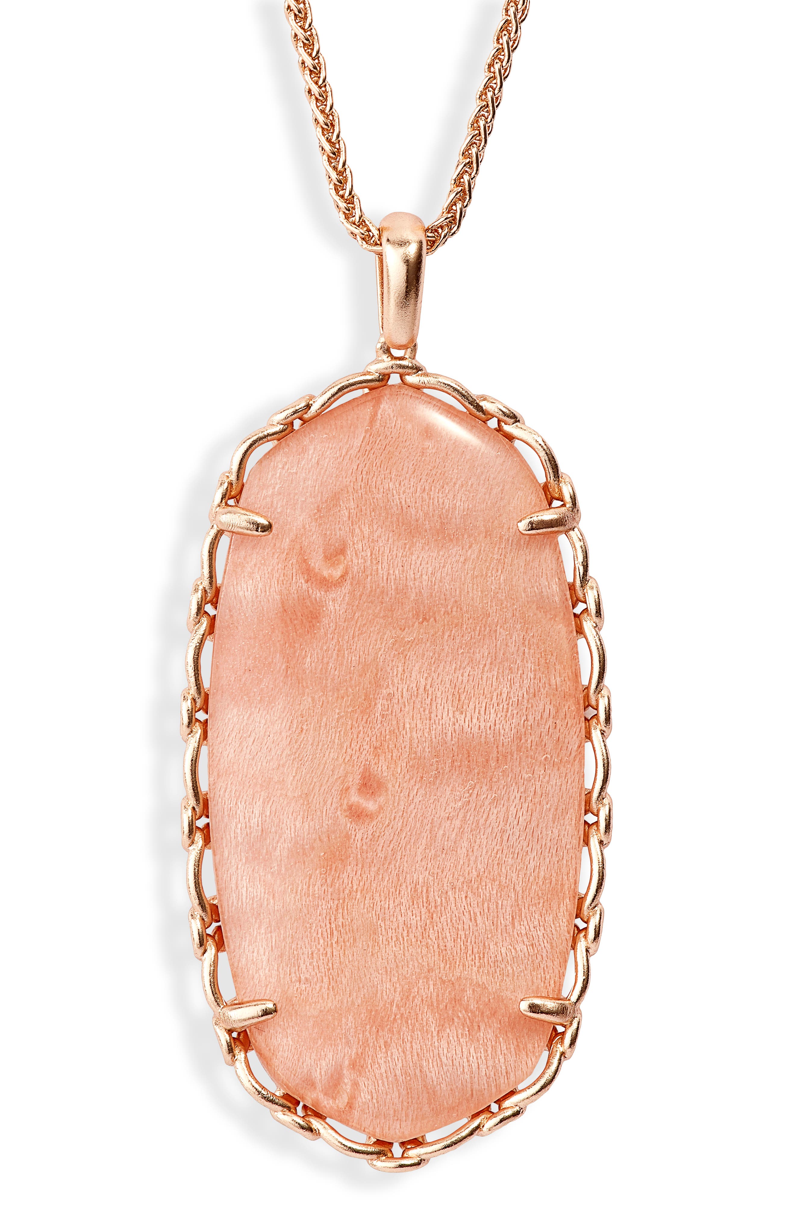 Kendra Scott Reid Macrame Pendant Necklace Nordstromrack