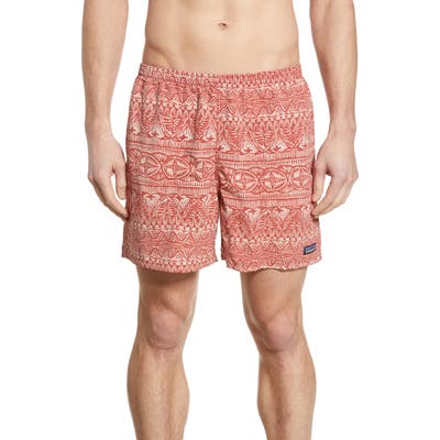 Patagonia Baggies 5-Inch Swim Trunks, Red