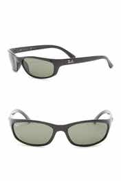 Ray Ban 60mm Predator Polarized Wrap Sunglasses Nordstromrack Ray Ban 60mm Predator Polarized Wrap Sunglasses Nordstromrack