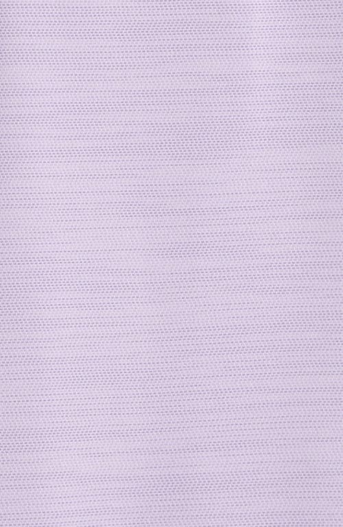 Shop Zella Kids' Jump Up Performance Piqué Knit Polo In Purple Petal