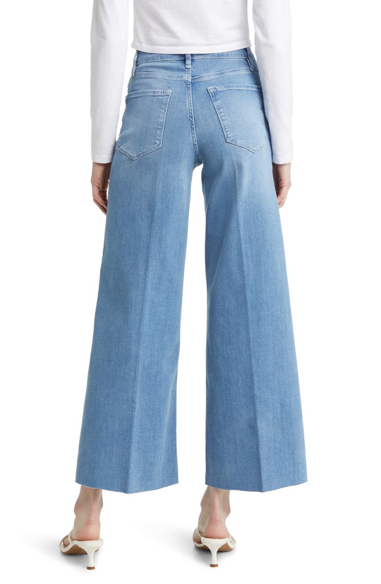 FRAME Le Palazzo High Waist Crop Wide Leg Jeans | Nordstrom