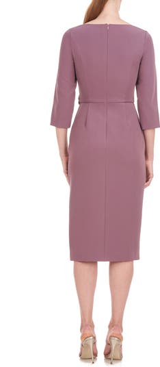 Kay unger shop sheath dress