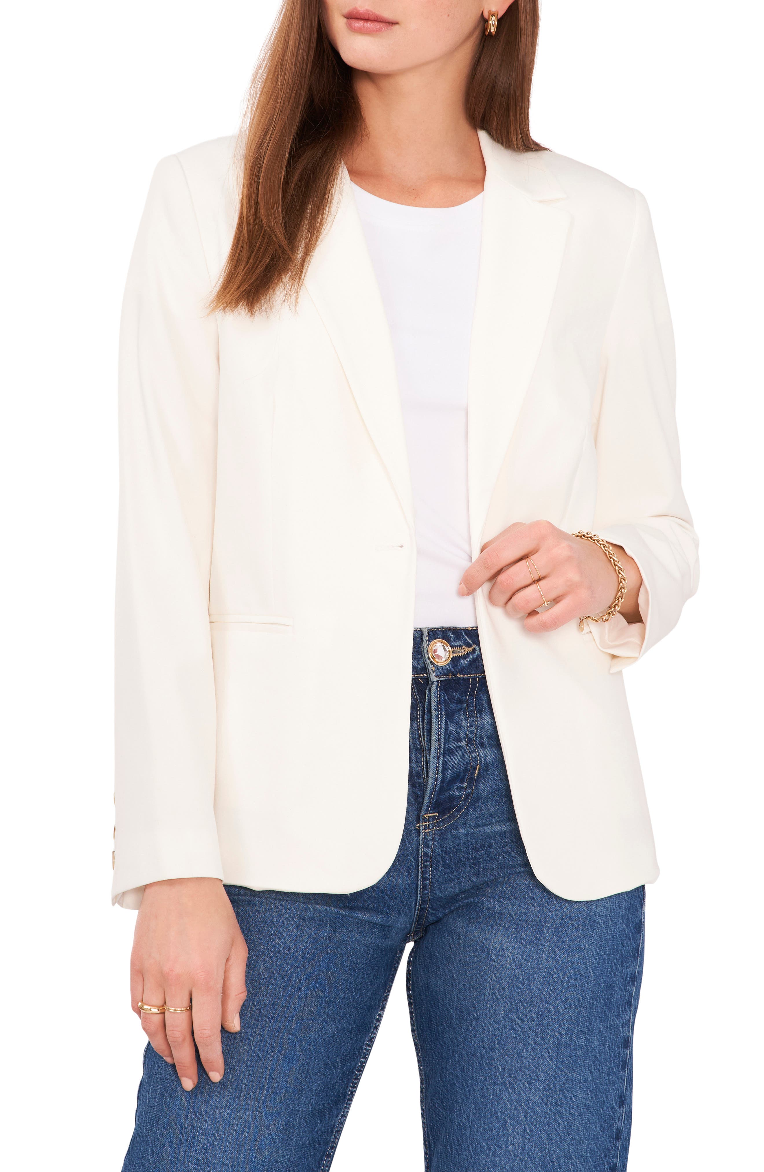 off white blazer jacket womens