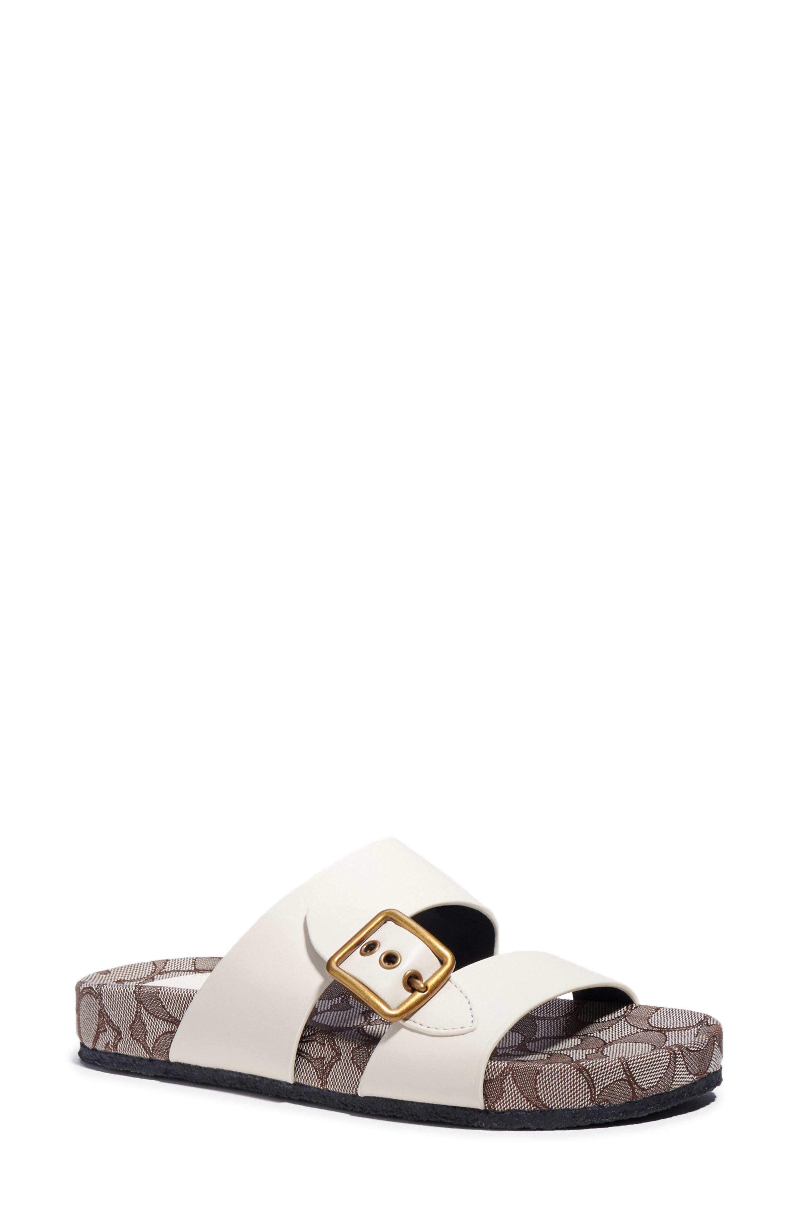 coach slides and purse
