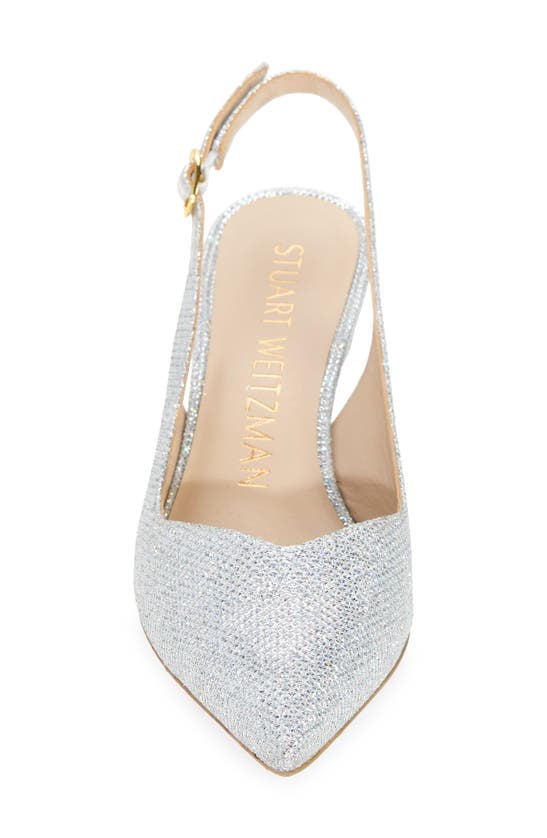 Stuart Weitzman Edith Pointed Toe Pump In Crystal ModeSens