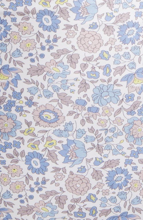 Nu Swim X Liberty London Yes Floral Print Bikini Top In Blue Multi