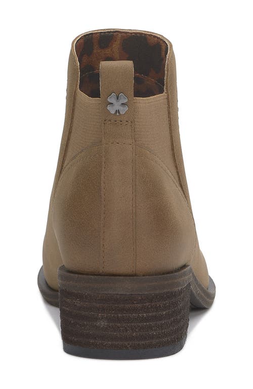 Lucky Brand Badene Ankle Boot In Dark Natural Direction Ll