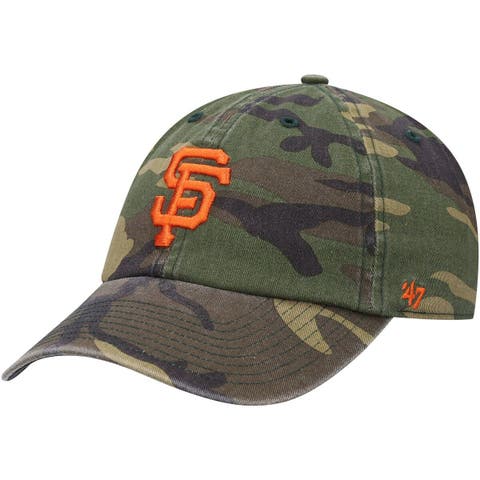 Adult Indiana Pacers Primary Logo Clean Up Hat in Camo by 47