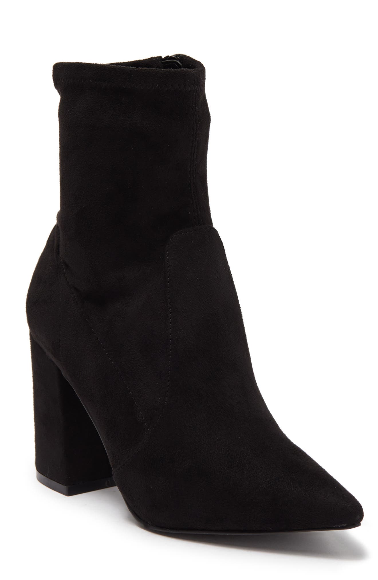 steve madden block heel booties