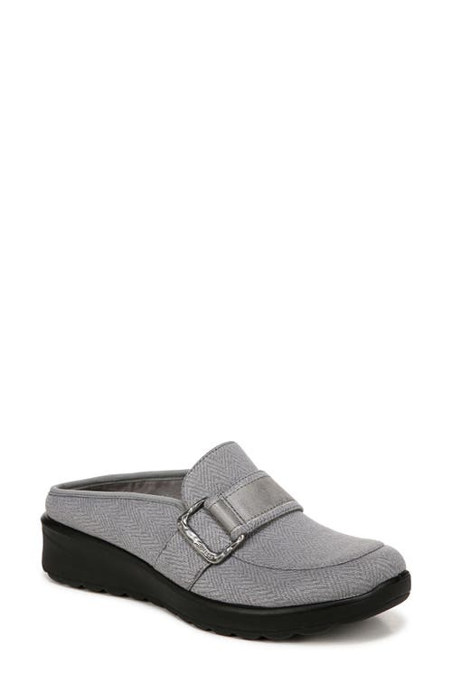 Bzees Galleria Washable Mules In Grey