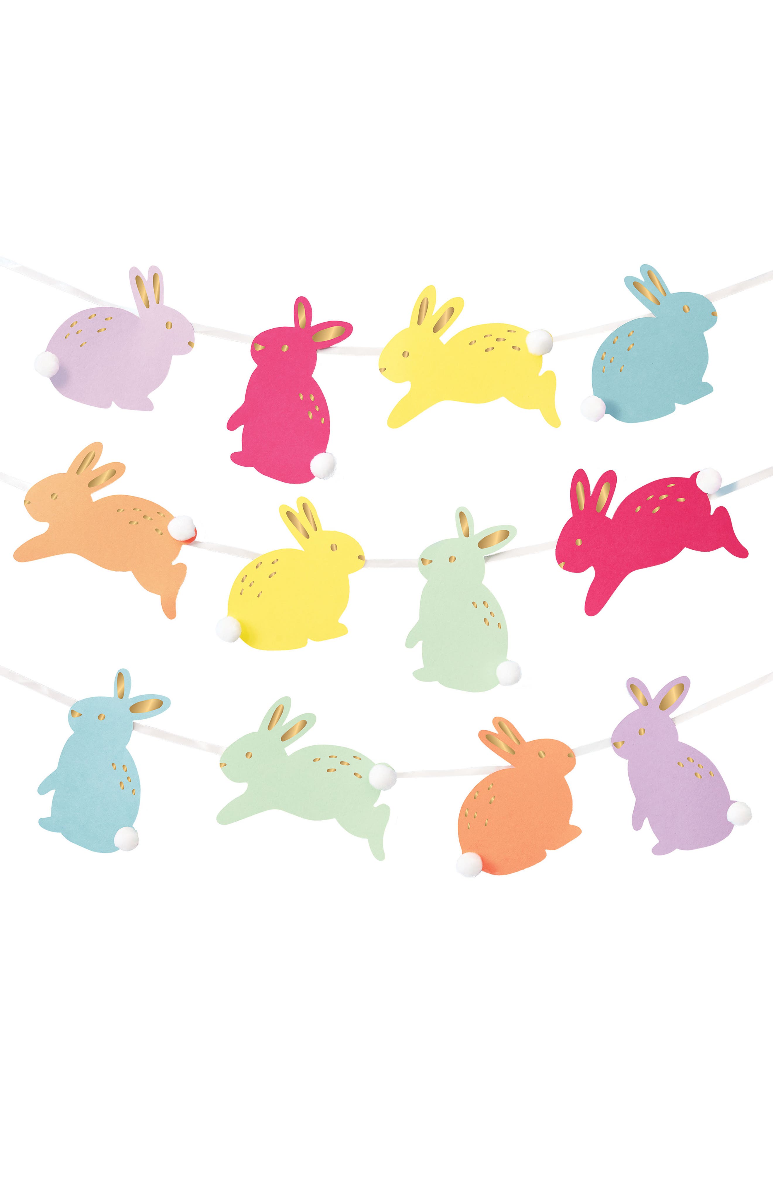 Plush Bunny Rabbit Throw Blanket 50 x 60" Girl & Boy Easter Bunnies w/Glasses 