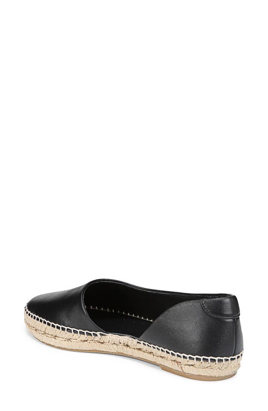 Vince Women's Tita Slip On D'orsay Espadrille Flats In Black | ModeSens