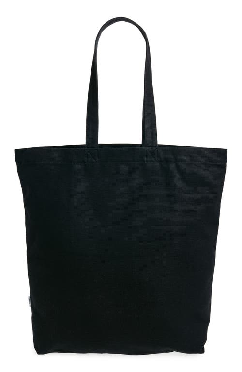 Shop Carhartt Work In Progress Stamp Canvas Tote In Black/white