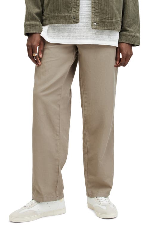 AllSaints Hanbury Cotton & Linen Drawstring Trousers at Nordstrom,