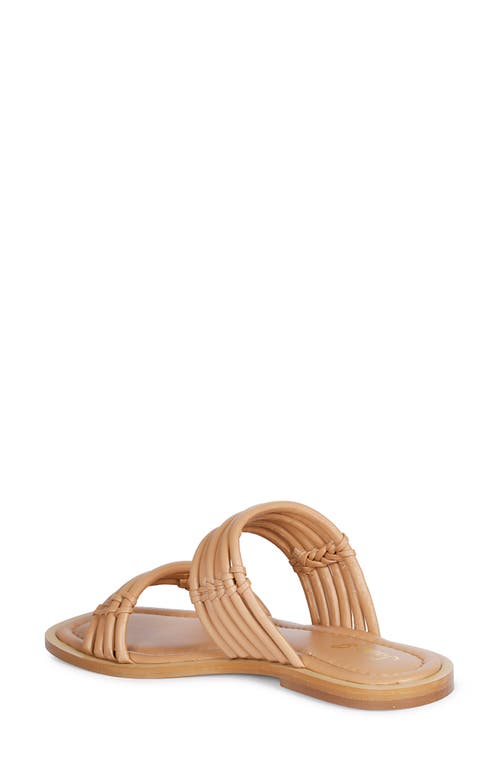Saint G Zoya Slide Sandal In Beige