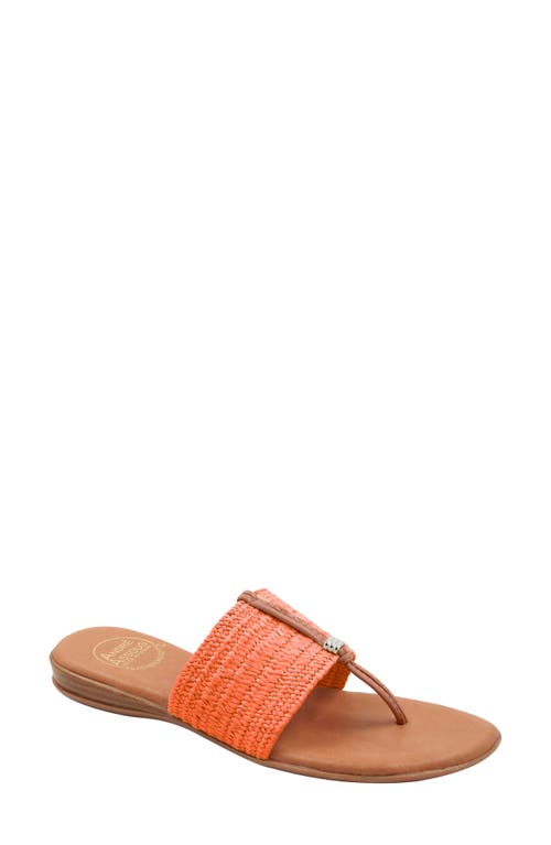 André Assous Nice Featherweight Woven Flip Flop at Nordstrom