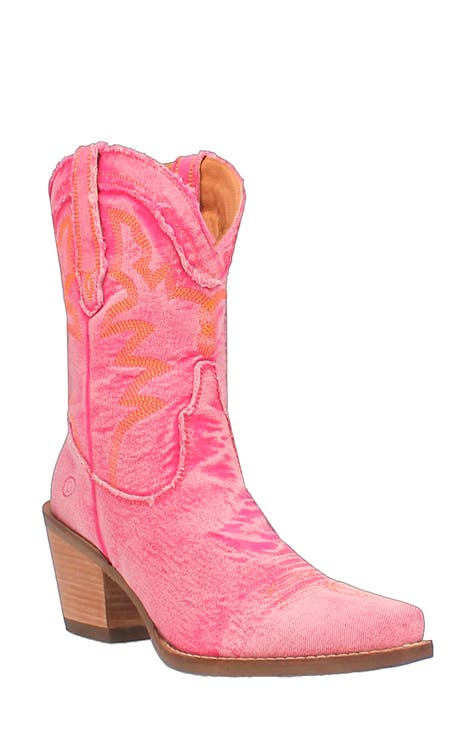 Brayden Western Boots - Rose – La Tre Clothing