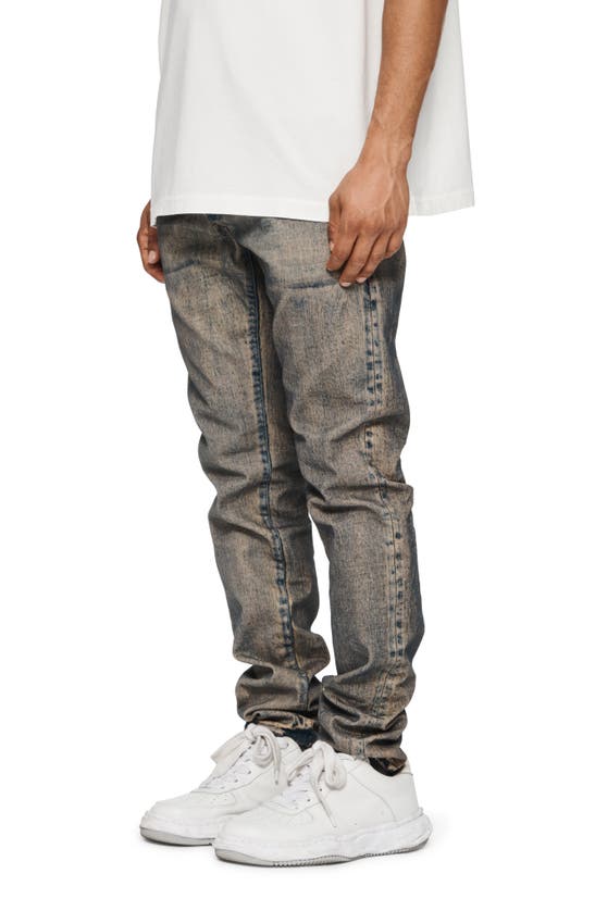 Shop Purple Brand P001 Skinny Jeans In Midium Indigo