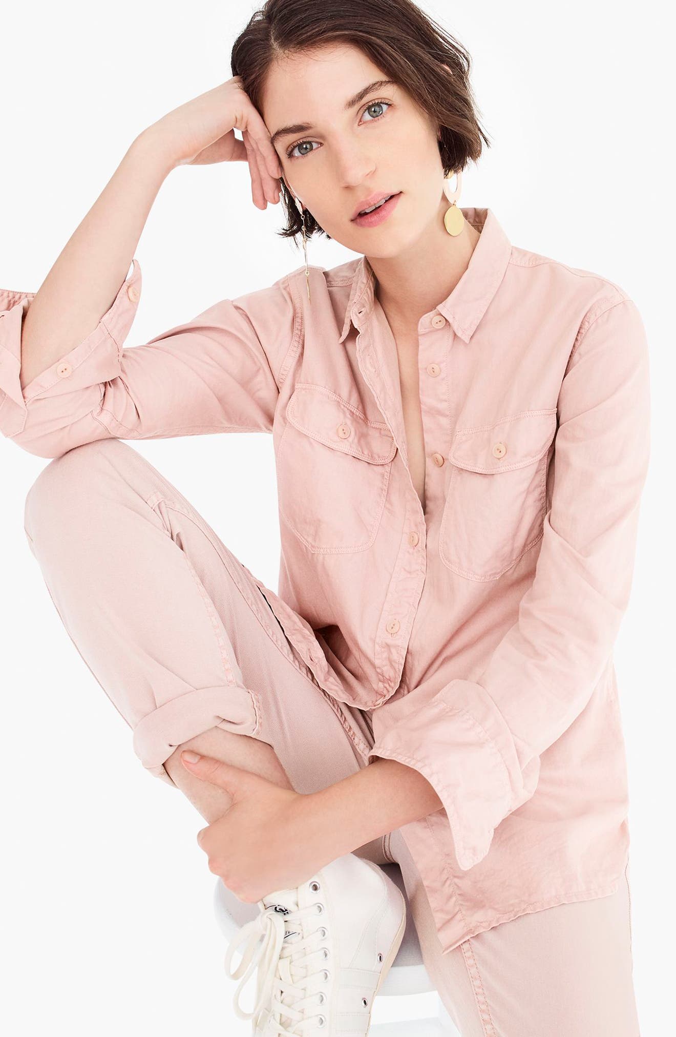 j crew boyfriend shirt