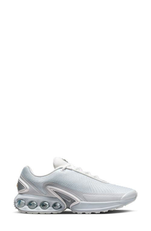 Shop Nike Air Max Dn Sneaker In White/metallic Silver