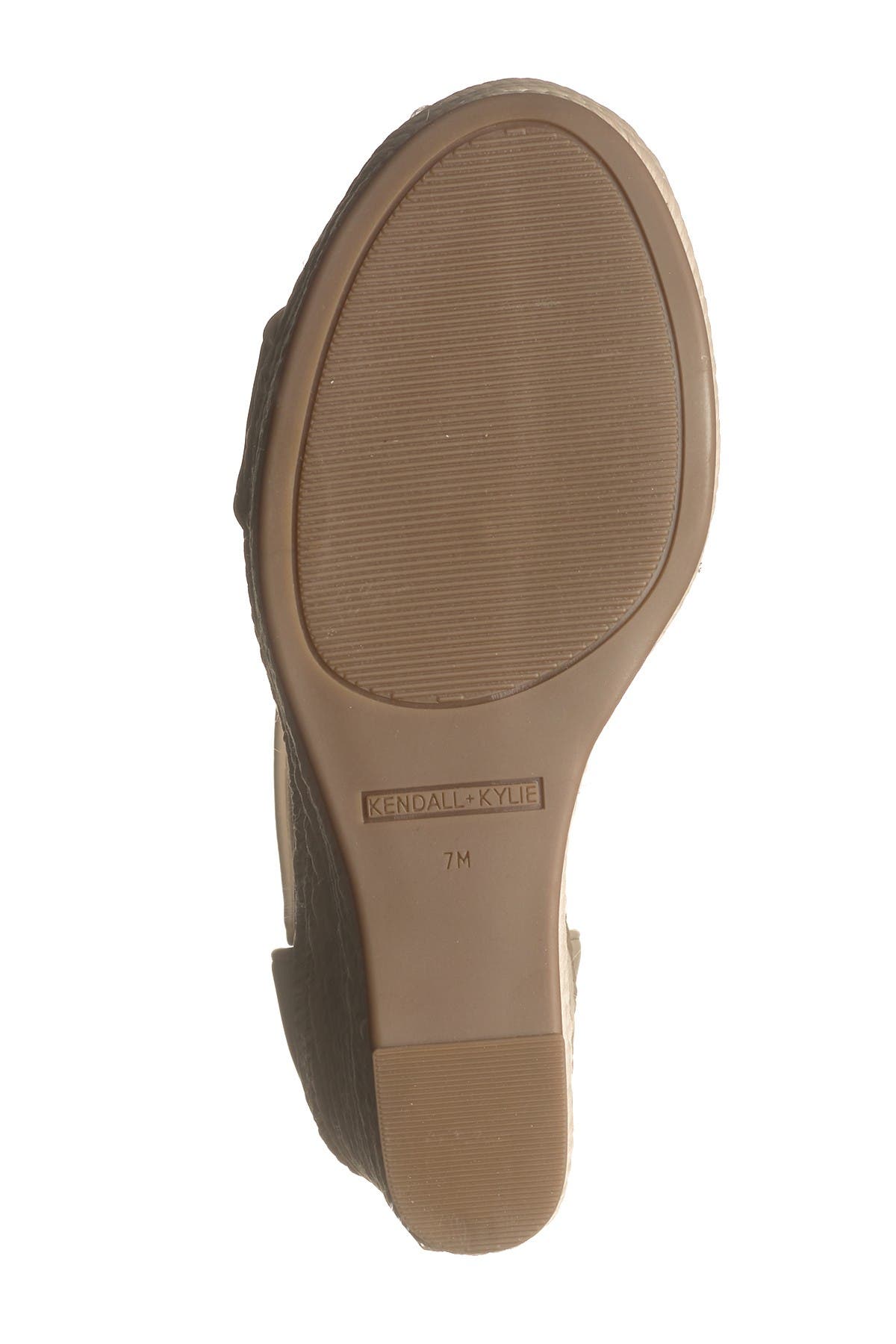 kendall & kylie grady espadrille platform wedge sandal