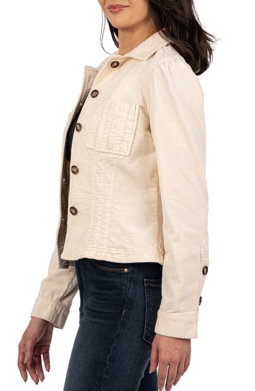 KUT FROM THE KLOTH KUT FROM THE KLOTH KYRA STRETCH COTTON CORDUROY JACKET 