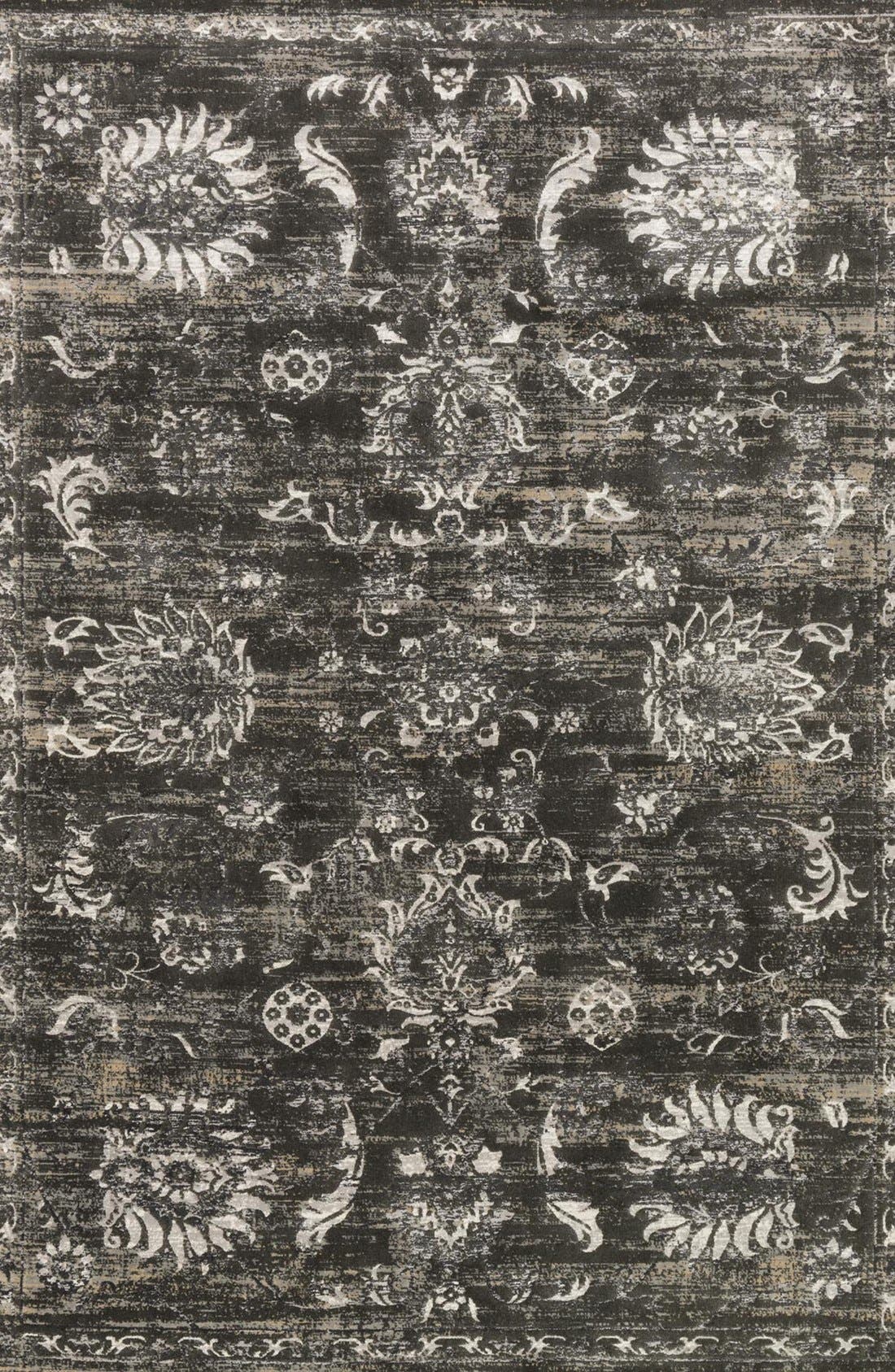 Loloi 'Kingston Black Circles' Rug Nordstrom